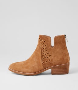 GLYDE DF TOBACCO NATURAL HEEL SUEDE