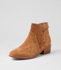 GLYDE DF TOBACCO NATURAL HEEL SUEDE