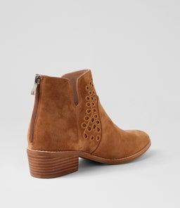 GLYDE DF TOBACCO NATURAL HEEL SUEDE