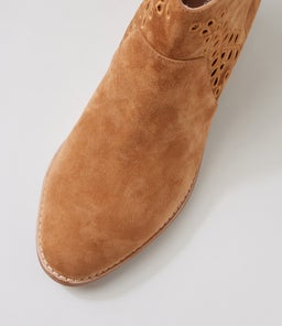 GLYDE DF TOBACCO NATURAL HEEL SUEDE