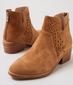 GLYDE DF TOBACCO NATURAL HEEL SUEDE