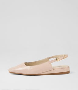 Kailani Nougat Luxe Leather Flat Shoes Kailani Nougat Luxe Leather Flat Shoes
