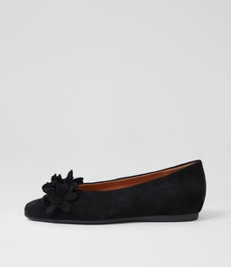 KHLOES DF BLACK SUEDE