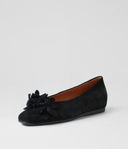 KHLOES DF BLACK SUEDE