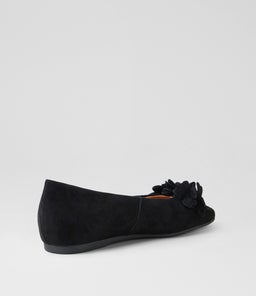 KHLOES DF BLACK SUEDE