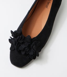 KHLOES DF BLACK SUEDE