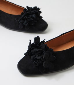 KHLOES DF BLACK SUEDE