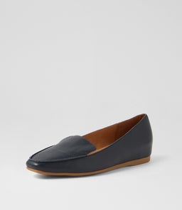 KIRRER DF NAVY LEATHER