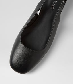 MAMIA DF BLACK LEATHER