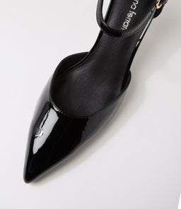 TIZER DF BLACK PATENT LEATHER