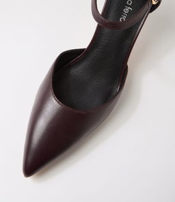 TIZER DF BURGUNDY LEATHER