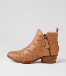 ZAPA DF DK TAN LEATHER