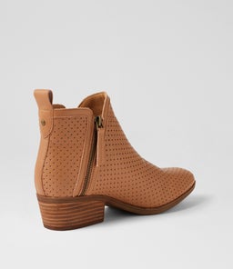 ZAPA DF DK TAN LEATHER