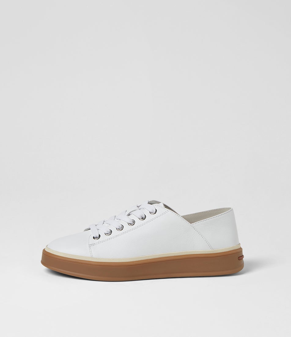 Pianna White Leather Sneakers Pianna White Leather Sneakers