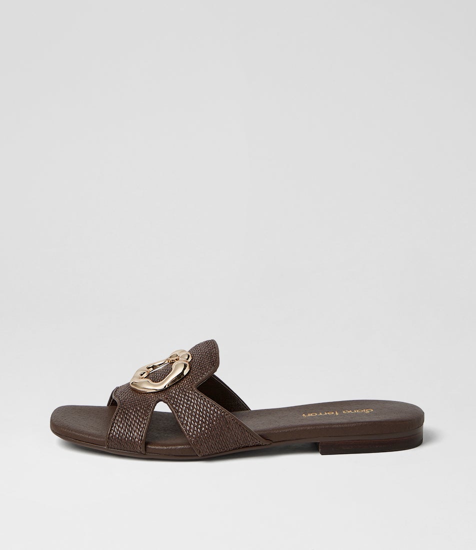 Andery Mocca Woven Sandals