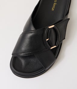 VANANA DF BLACK LEATHER