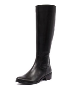 AMBREE BLACK LEATHER