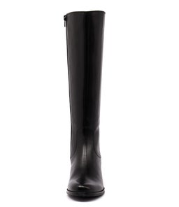 AMBREE BLACK LEATHER