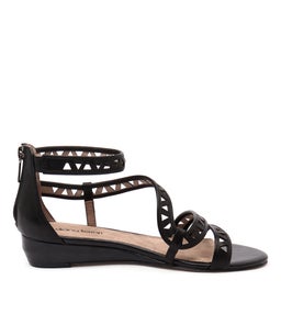 ZIZI BLACK LEATHER