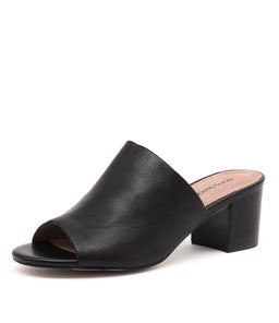 ASHER BLACK LEATHER