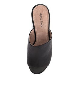 ASHER BLACK LEATHER