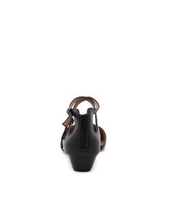 POMPEII BLACK LEATHER