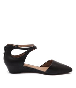 POMPEII BLACK LEATHER