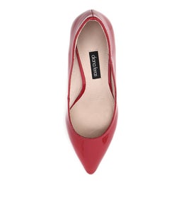 KATINKA RED PATENT LEATHER