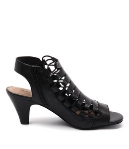 ROSEE BLACK LEATHER