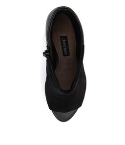 NANDI BLACK BLACK SUEDE