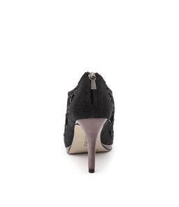 REISE BLACK GLITTER LEATHER