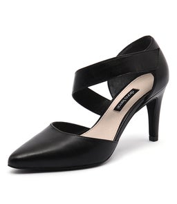 TEAGUE BLACK LEATHER
