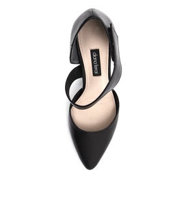 TEAGUE BLACK LEATHER