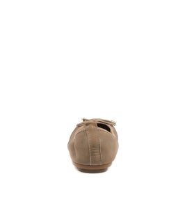 BELIN TAUPE DISTRESSED LEATHER