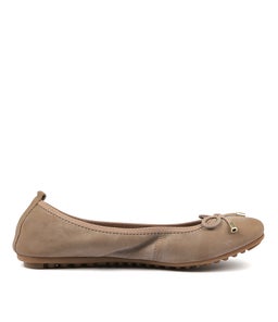 BELIN TAUPE DISTRESSED LEATHER