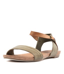 JINNIT OLIVE TAN LEATHER