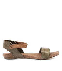 JINNIT OLIVE TAN LEATHER