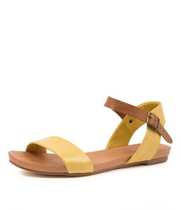 JINNIT YELLOW TAN LEATHER