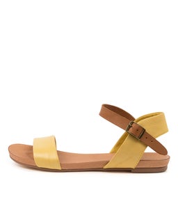 JINNIT YELLOW TAN LEATHER