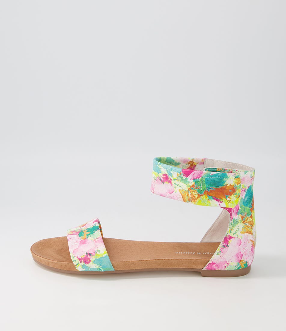 Juzz Tropical Leather Sandals | Shop Online at Williams