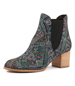 SADORE BLACK AZTEC LEATHER
