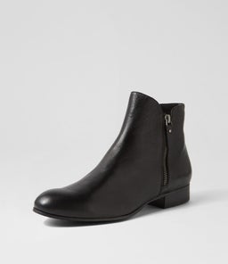 FABIAN BLACK LEATHER LEATHER