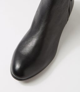 FABIAN BLACK LEATHER LEATHER