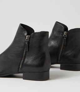 FABIAN BLACK LEATHER LEATHER