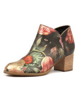SHARON VINTAGE FLORAL LEATHER