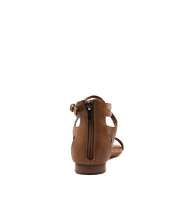 PLEASE GOLD TAN LEATHER