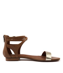 PLEASE GOLD TAN LEATHER