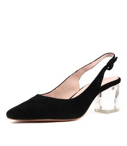 HINNIS BLACK SUEDE