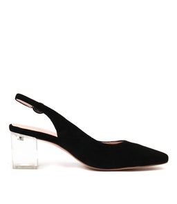 HINNIS BLACK SUEDE