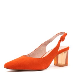 HINNIS ORANGE SUEDE